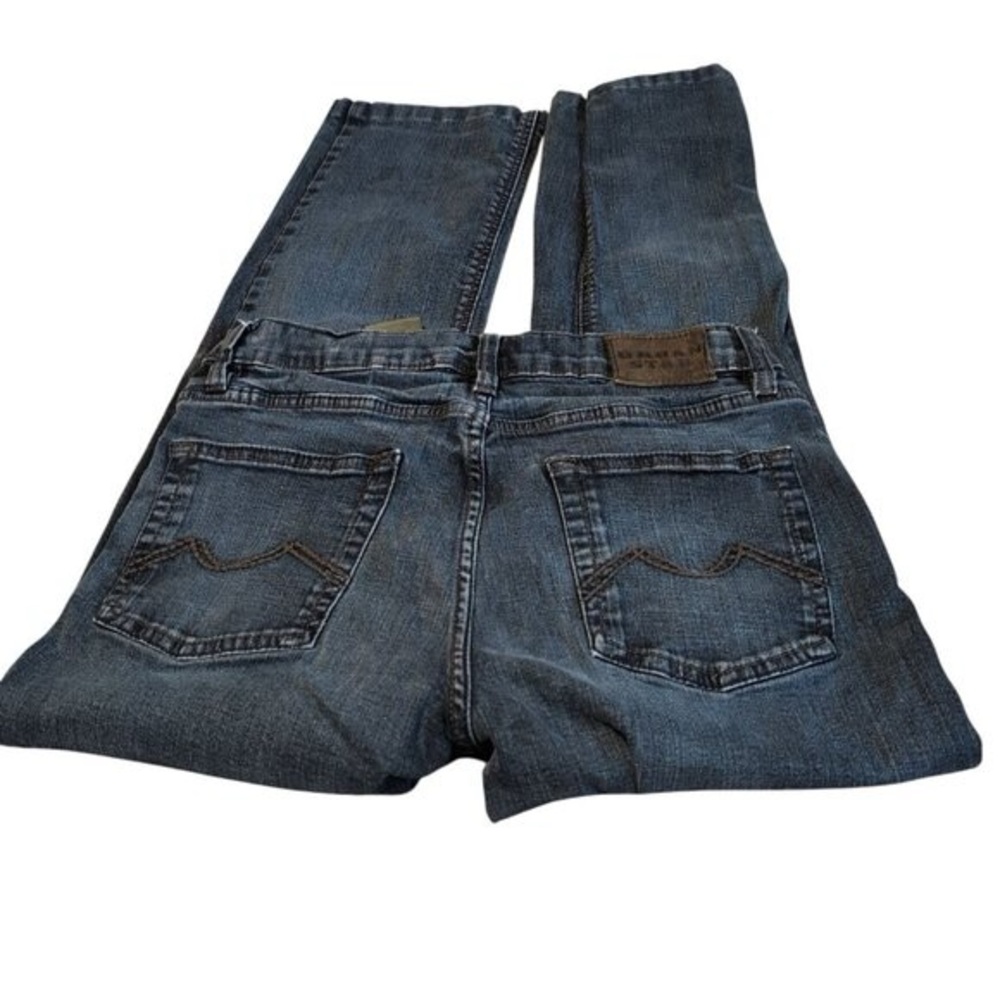 Urban Star Jeans Dark Wash Men s Size 32 15 with Design Back and 5 Pocket